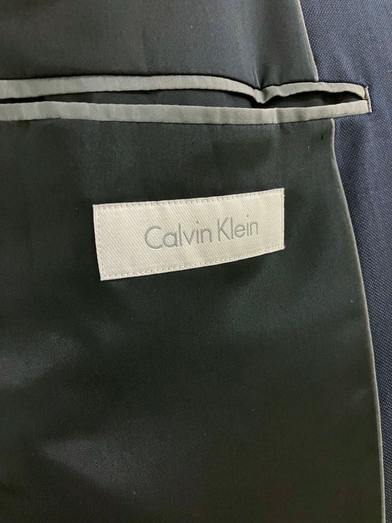 〓 〓 NAVY SILK×WOOL バーズアイ スーツ