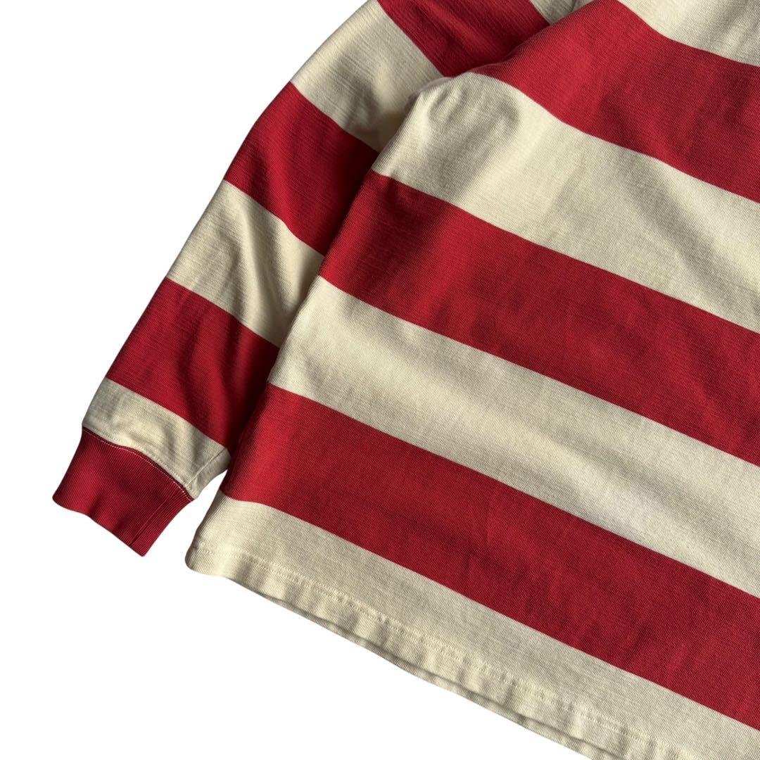 ラグビー ビンテージ 00s ポロラルフローレン ボーダー ラガーシャツ USA