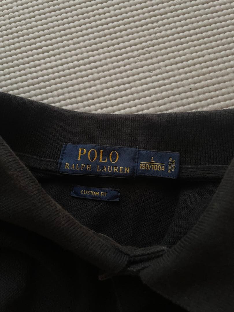 【美品】 Polo Ralph Lauren ビッグポニー ポロシャツ ネイビー