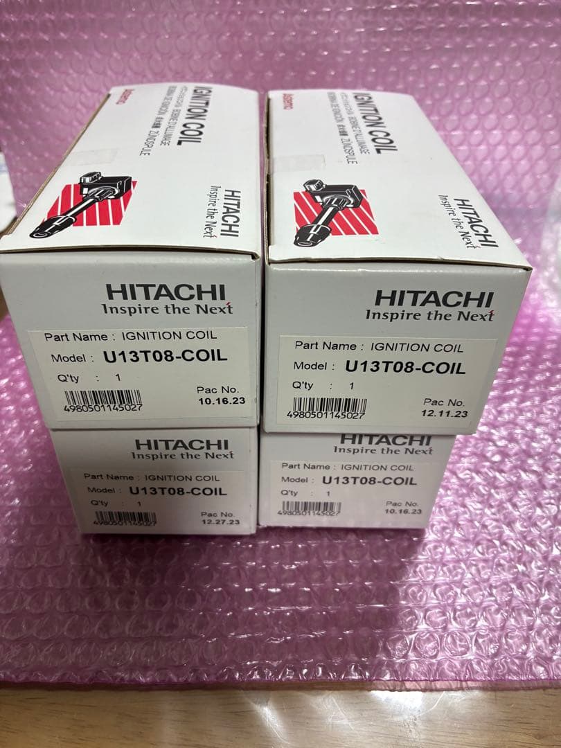日立 イグニッションコイル U13T08-COIL 4個セット