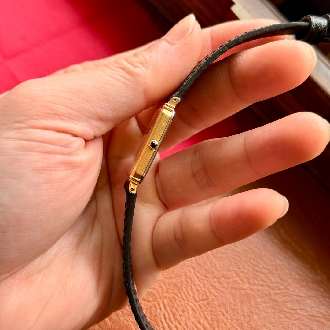 ヴィンテージ SEIKO 7731 砂子文字盤 タンク腕時計 1989年