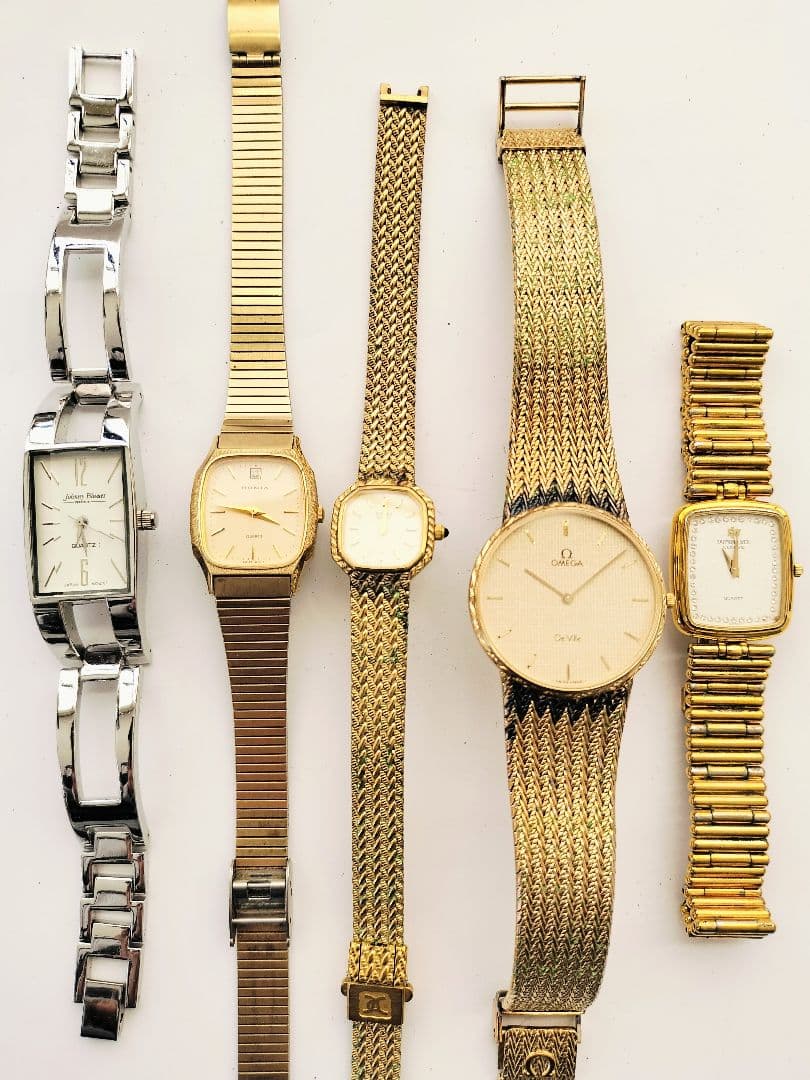 ジャンク時計50本セット オメガ/ロンジン/ティソ/ドルチェ/シチズン等まとめて