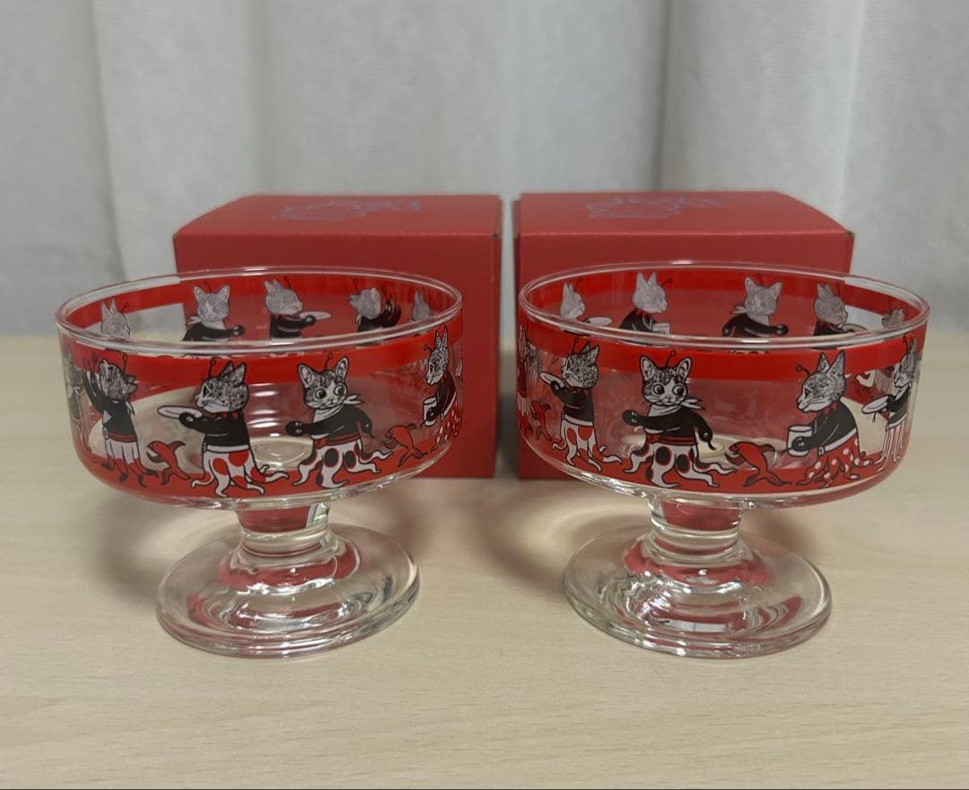 ヒグチユウコ アイスクリームグラス　GUSTAVE