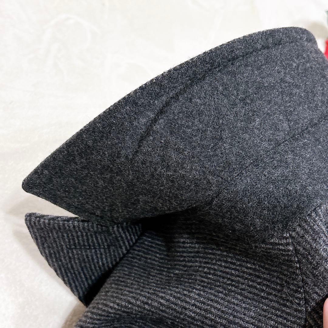 未使用✨　マッキントッシュ　ロンドン　チェスターコート　ピーコート　M グレー