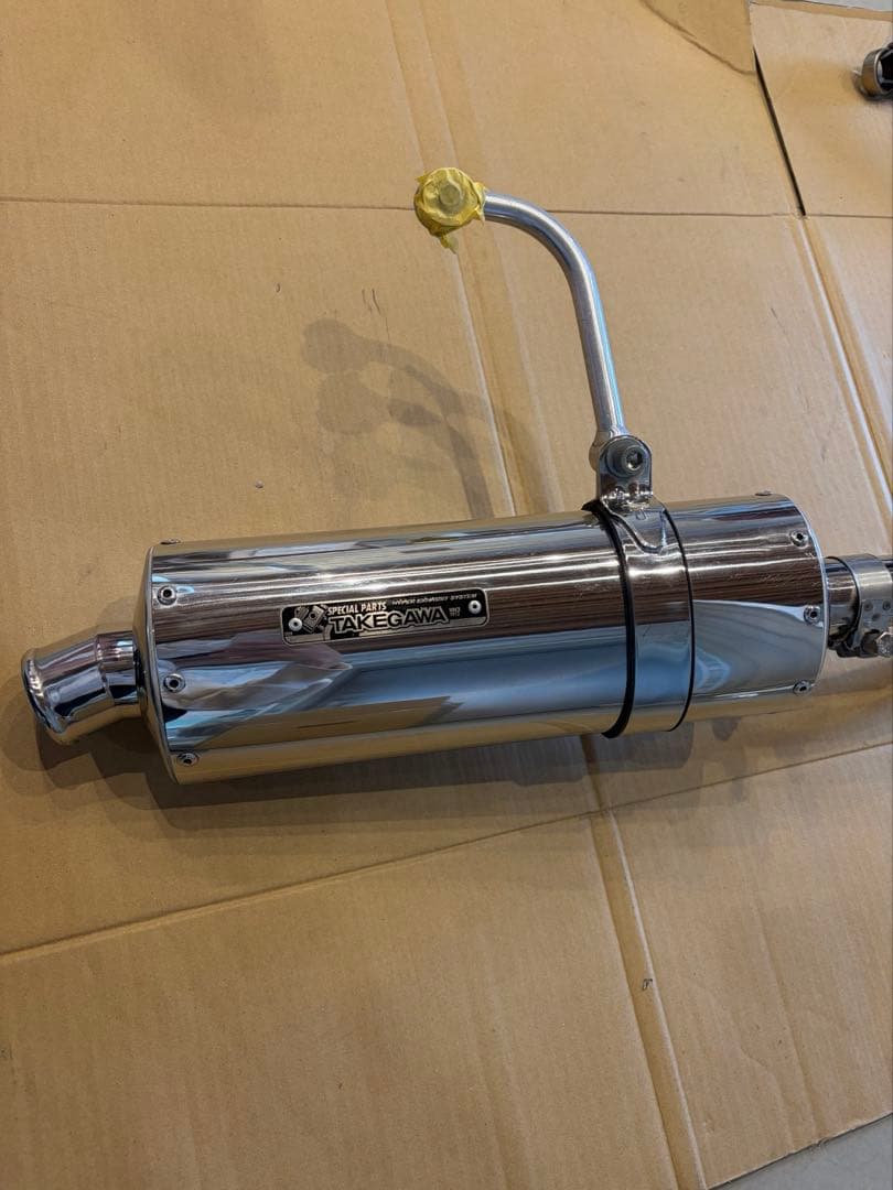 スペシャルパーツ武川　Ape50 タイプD マフラー　TAKEGAWA タケガワ