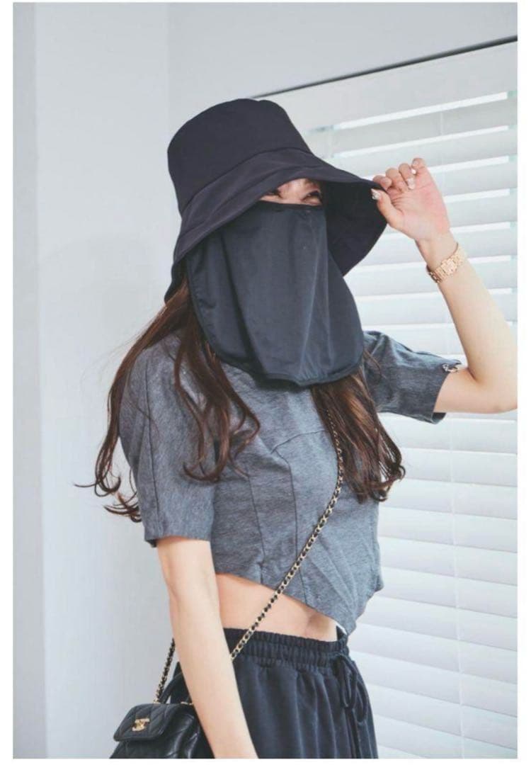 mite【成瀬愛里さんコラボ】 半永久UVカットハット