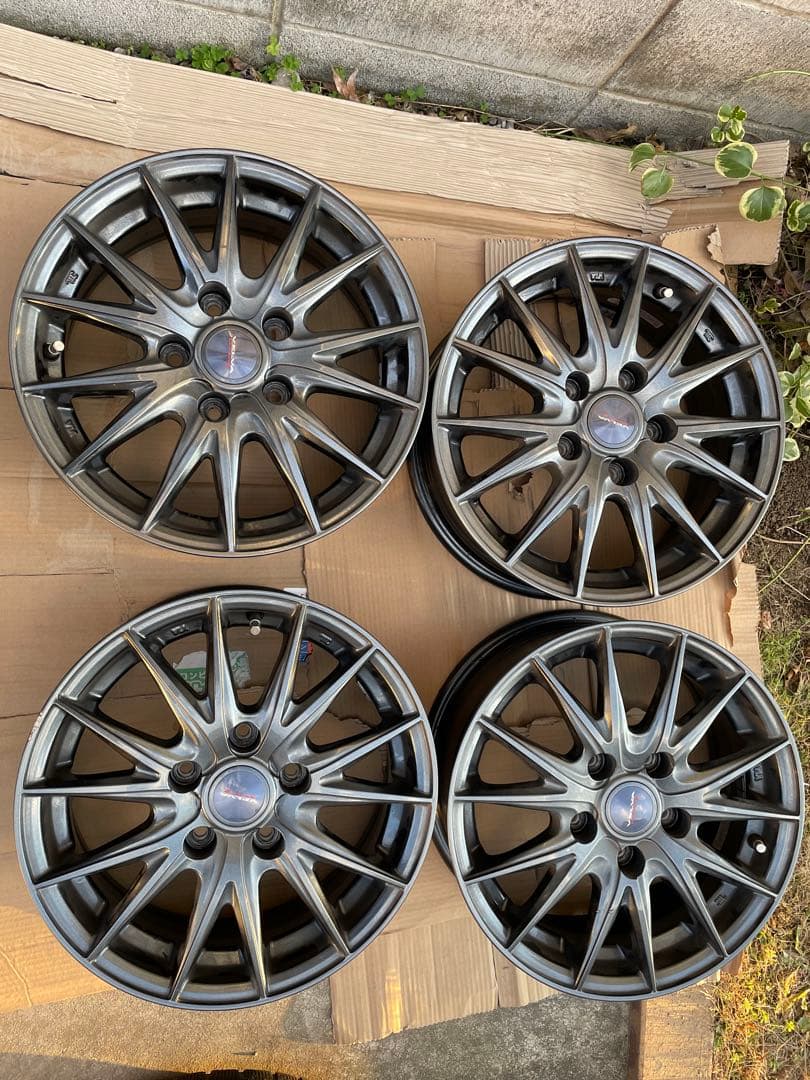 ｗｅｄｓ ＶＥＬＶＡ ＳＰＯＲＴ１５×６Ｊ ＋４３4本　送料込み　セレナC27