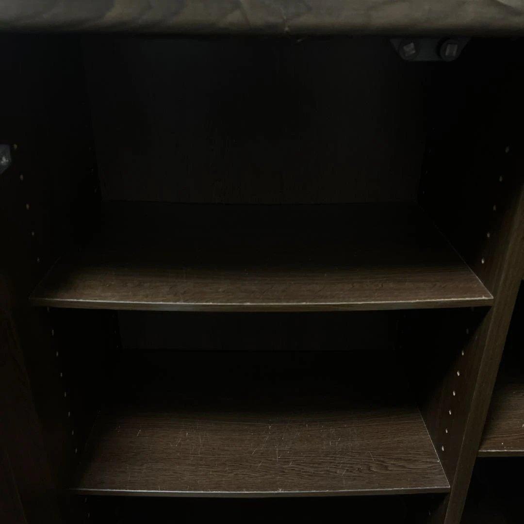 昭和レトロ　ユーアイ家具 下駄箱 シューズボックス ミラー付