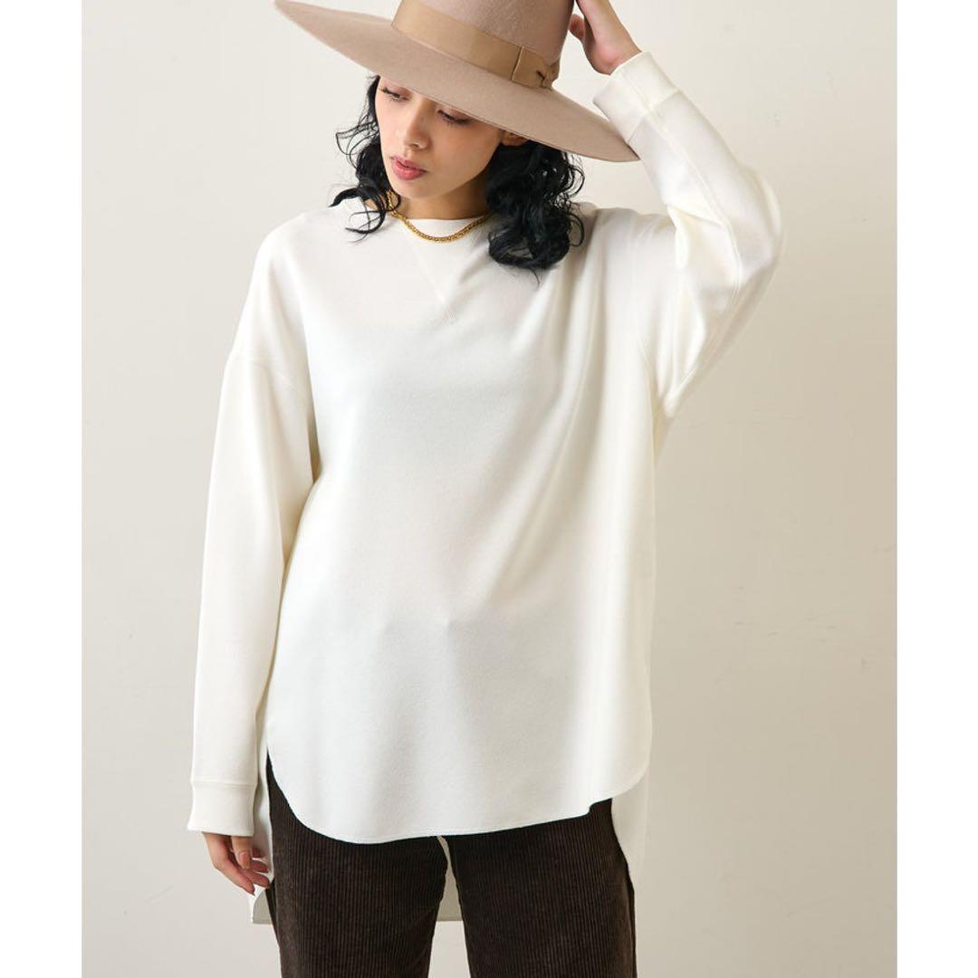 Whim Gazette Vガゼットプルオーバー美品