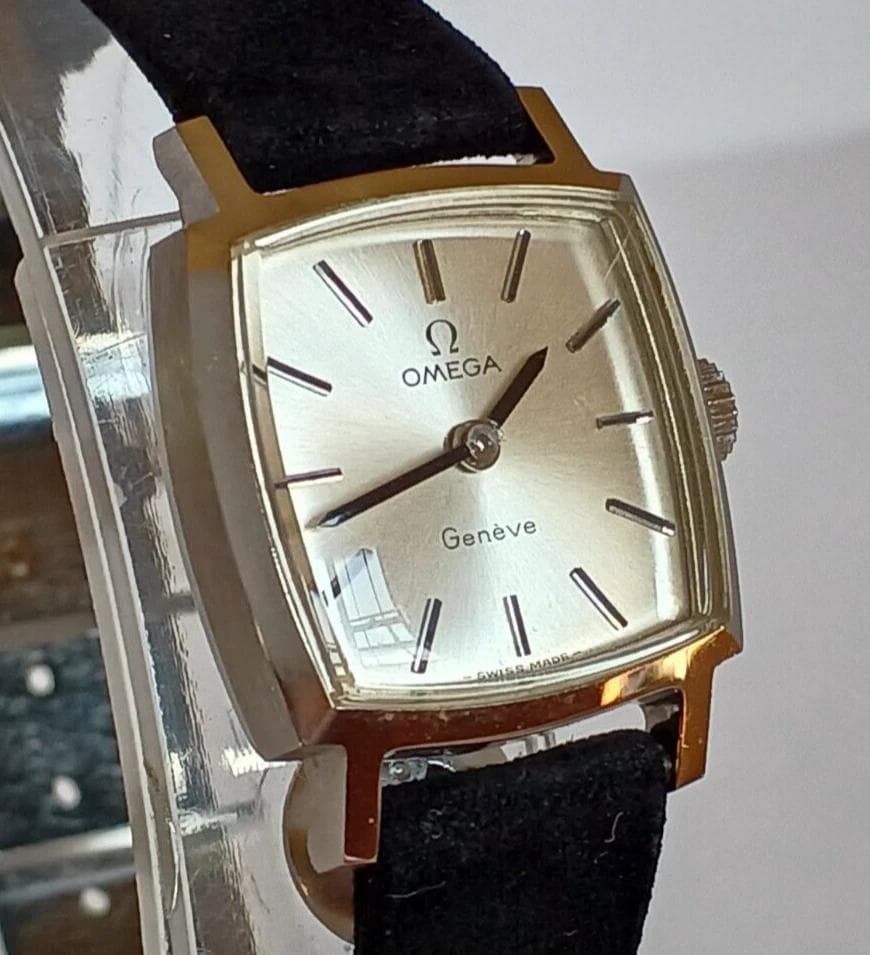 ヴィンテージ OMEGA オメガ ジュネーブ 手巻き腕時計 20mm レディース