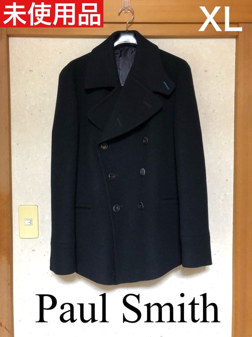 最終価格【新品未使用／XL希少サイズ】Paul Smith ピーコート ブラック