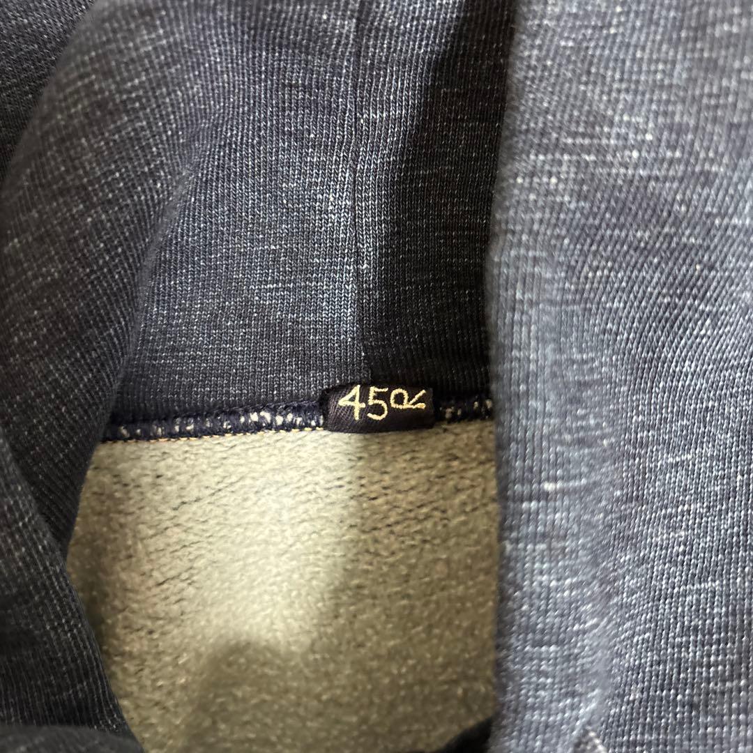 ウマッコちゃんプリントの908裏毛フーディ（インディゴ 重）