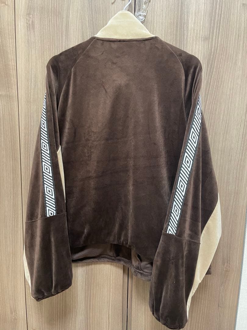 フリークスストア　別注 UMBRO ベロア トラックジャケット ブラウン　XL