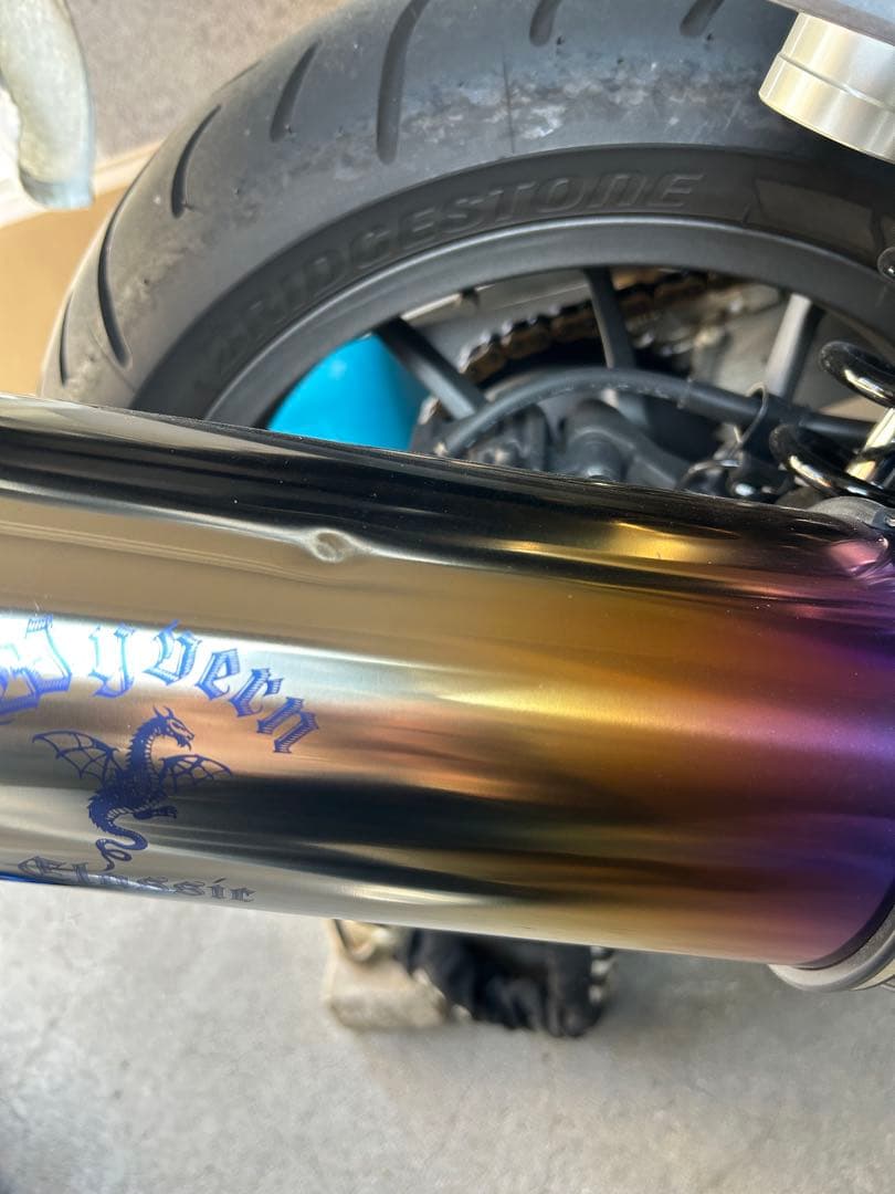 CB1300 アーズギアスリップオンマフラーsc54 ぱんだ