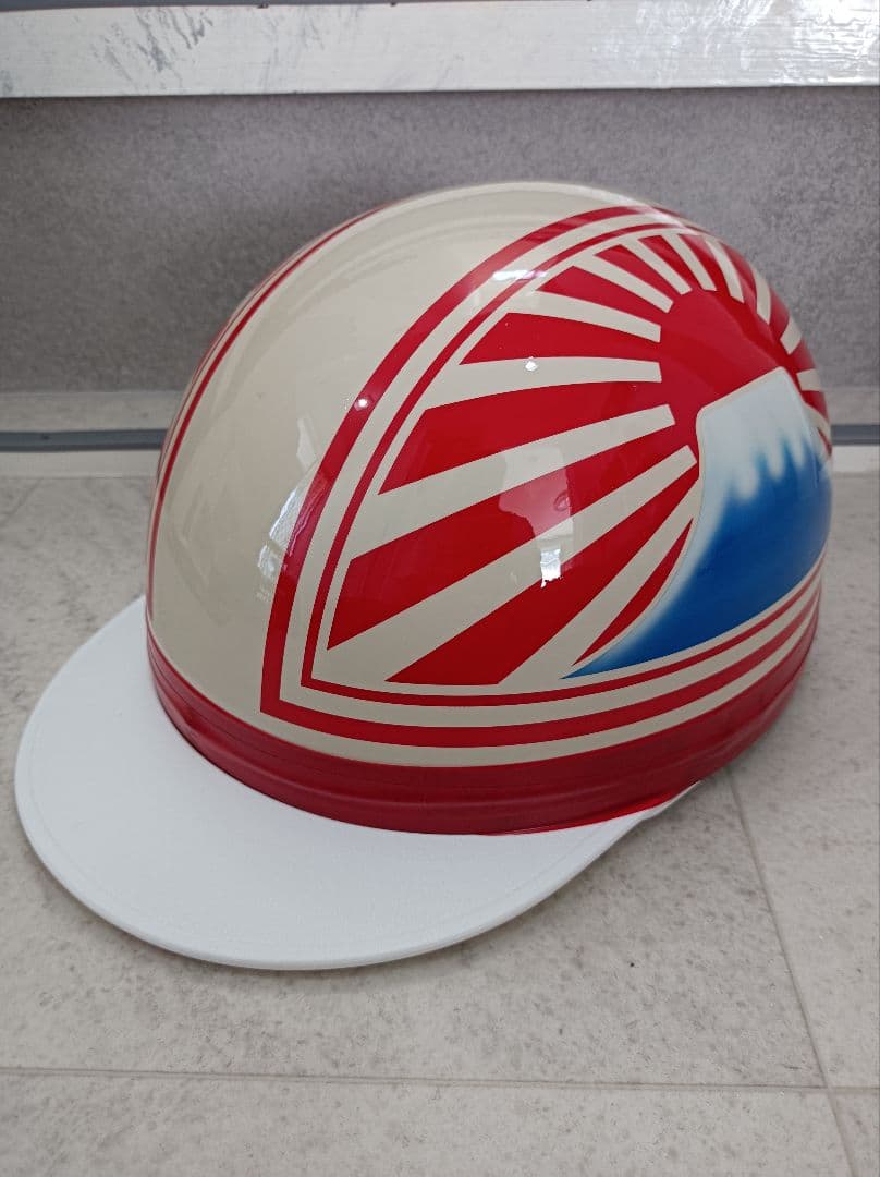 カスタムコルク半　アイボリー✘赤富士日章