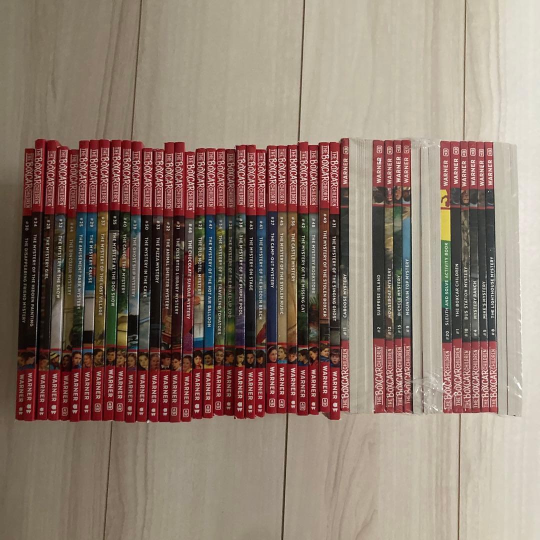 The Boxcar children 50冊セット　英語絵本