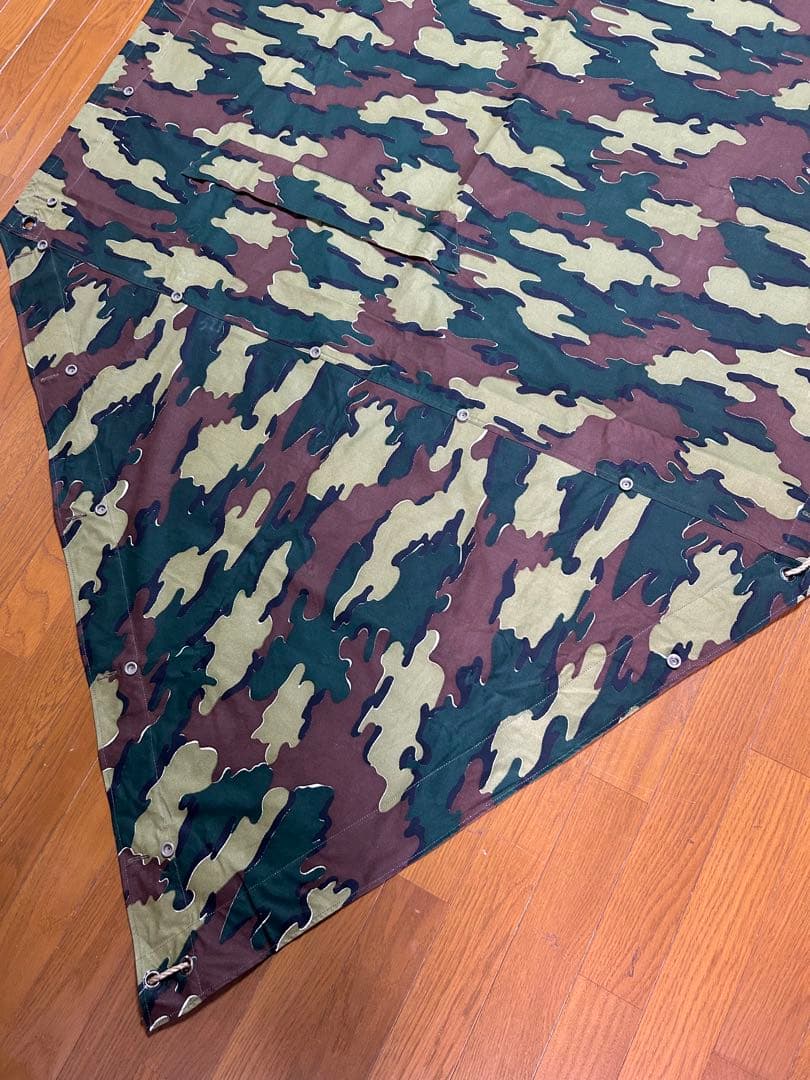 ベルギー軍幕 ジグソーカモ シェルターハーフ 2枚