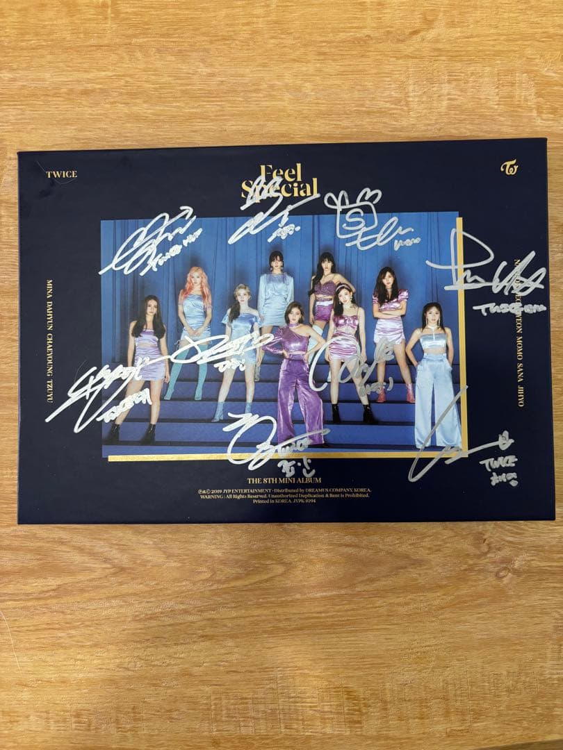 TWICE Feel Special 直筆サイン入りアルバム　激レア