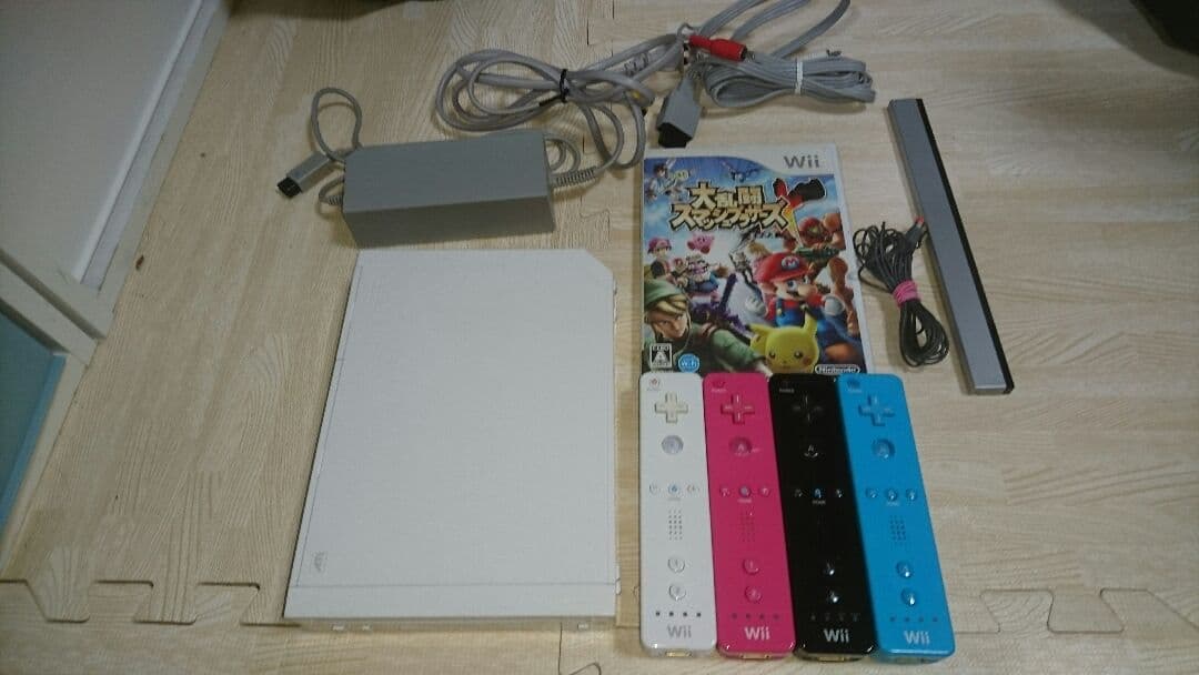 wii 遊べるセット 4人プレイ スマブラ マリオ