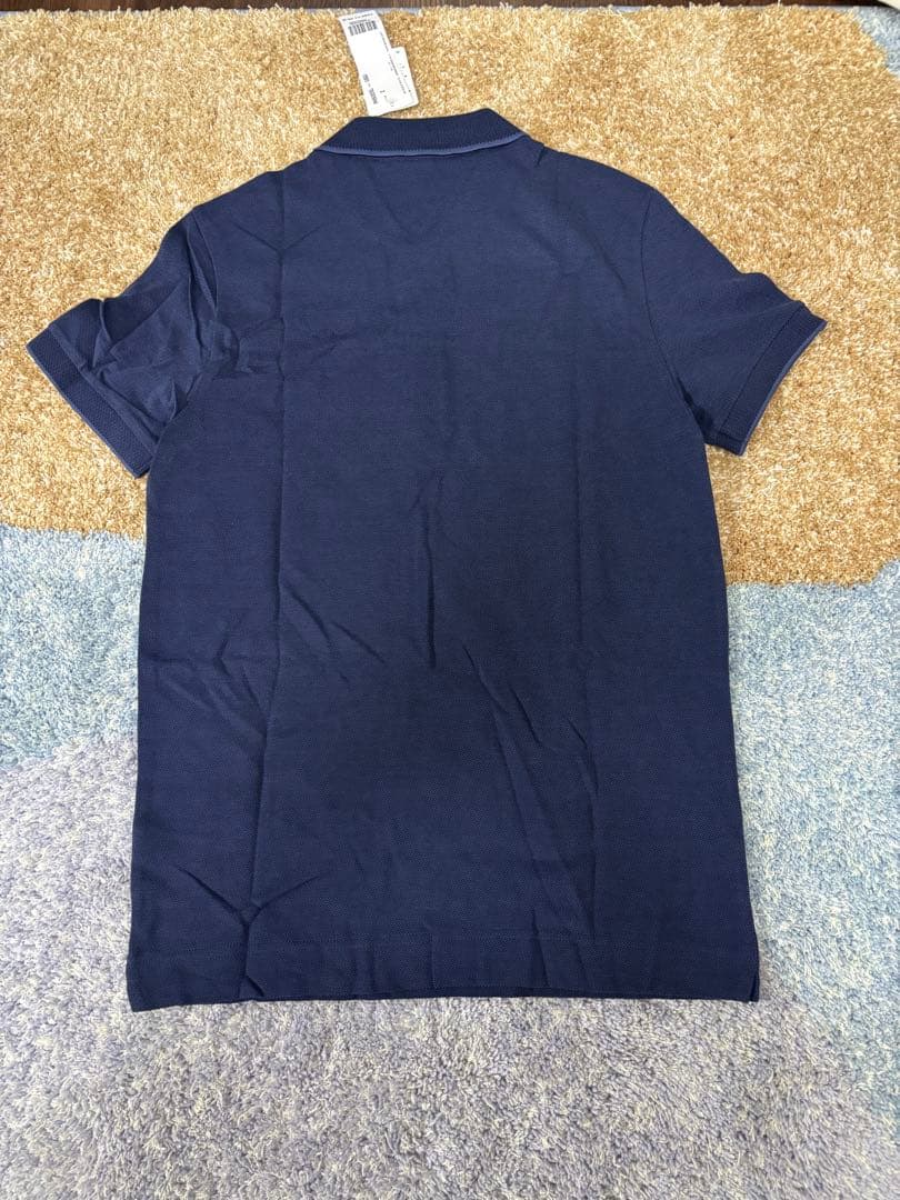 LACOSTE（ラコステ）レギュラーフィット ペールカラーポロシャツ半袖ネイビー