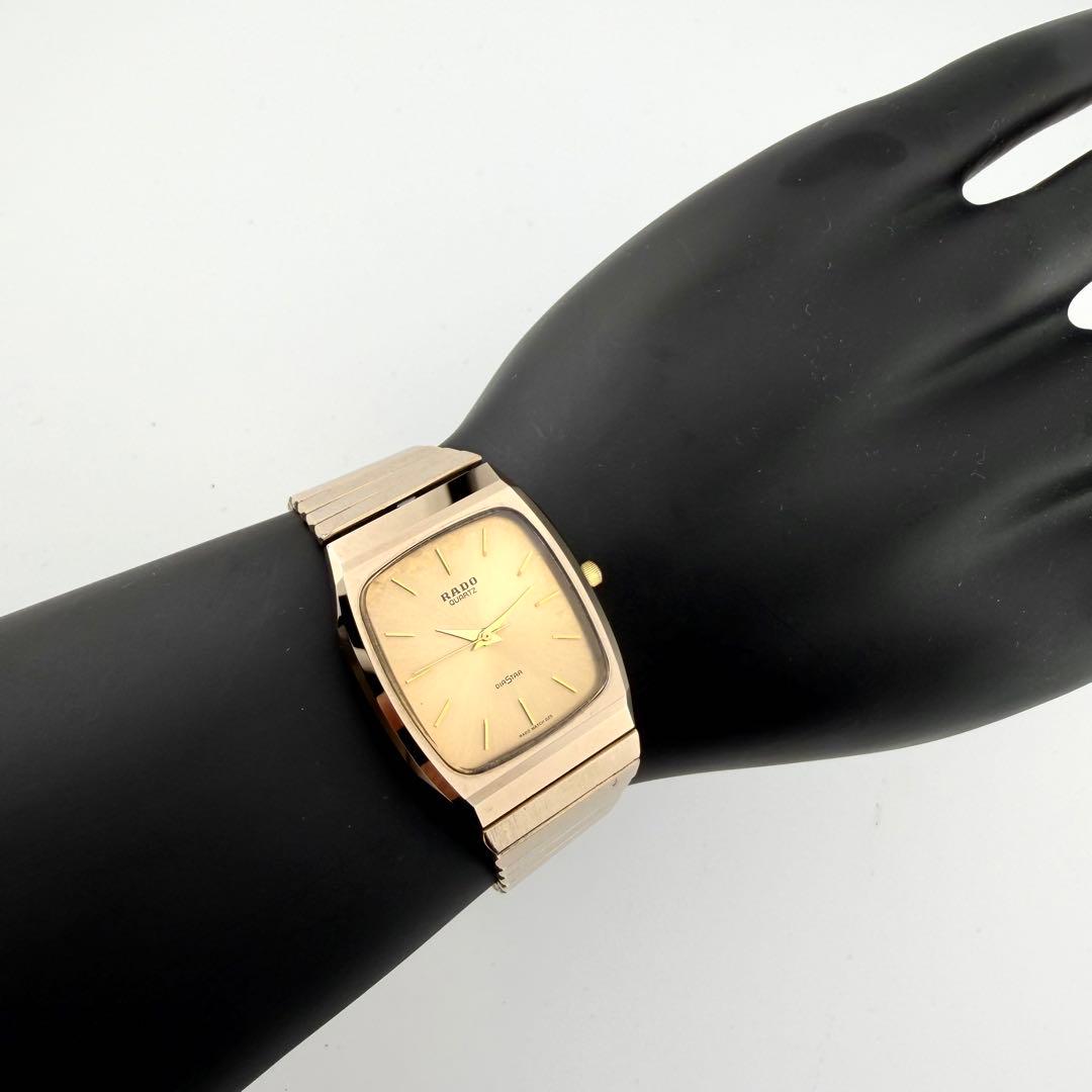 【新品電池/稼働】ラドー 132.9505.3 腕時計 ダイアスター ゴールド