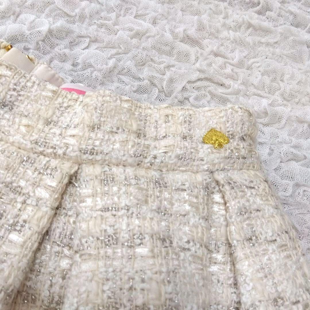 kate spade　ツイード　セットアップ　入学式　卒園式　七五三　120