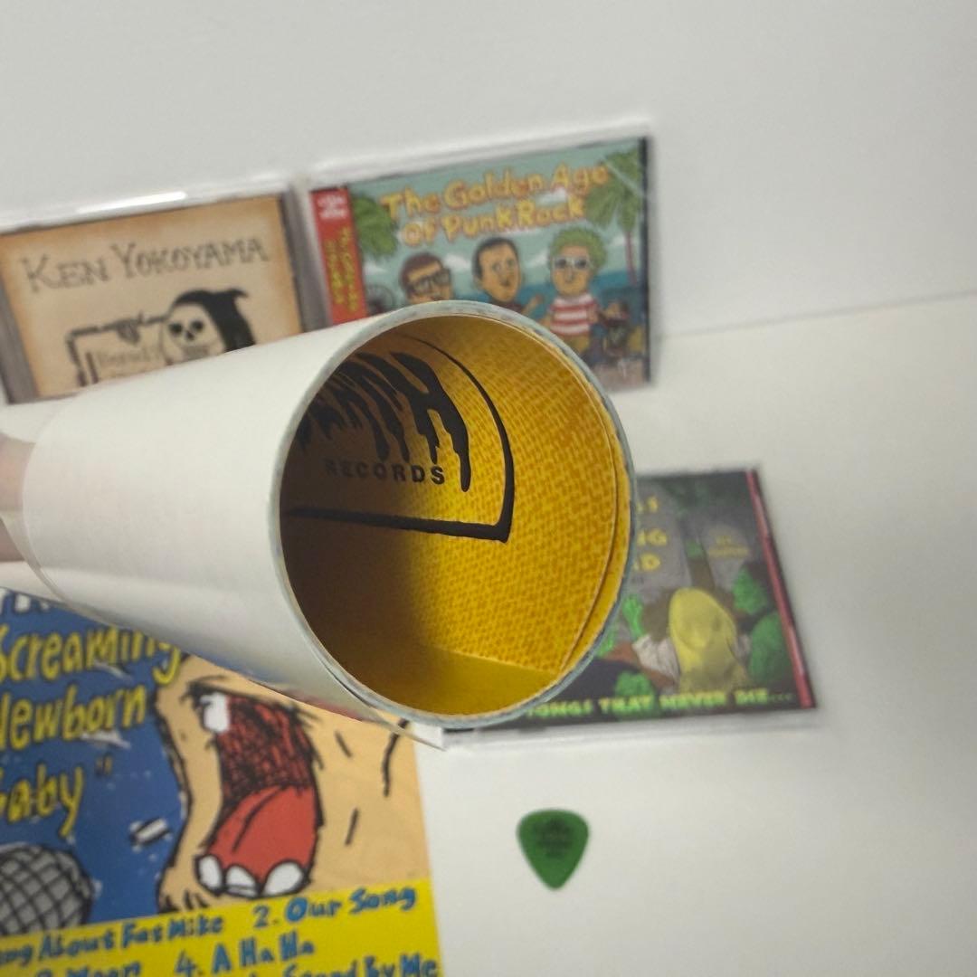 横山健 Ken Yokoyama CD3枚 ポスター 本人ピック セット チラシ