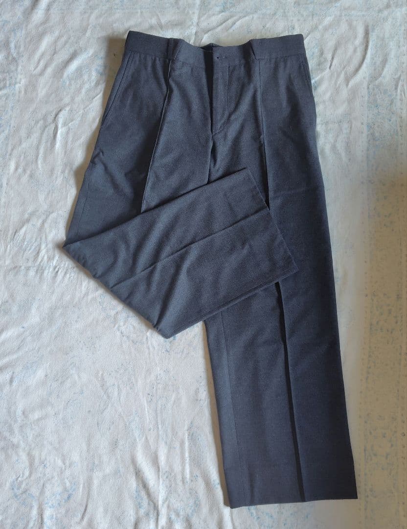 値下げ 12日迄☆GIORGIO ARMANI ワイドスラックス グレー 50