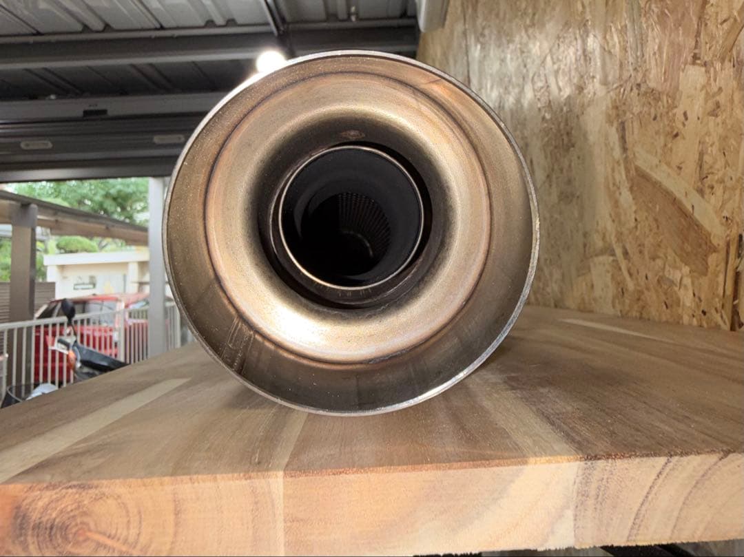 WR'S スリップオンマフラー　cb400sf（nc42）車検対応