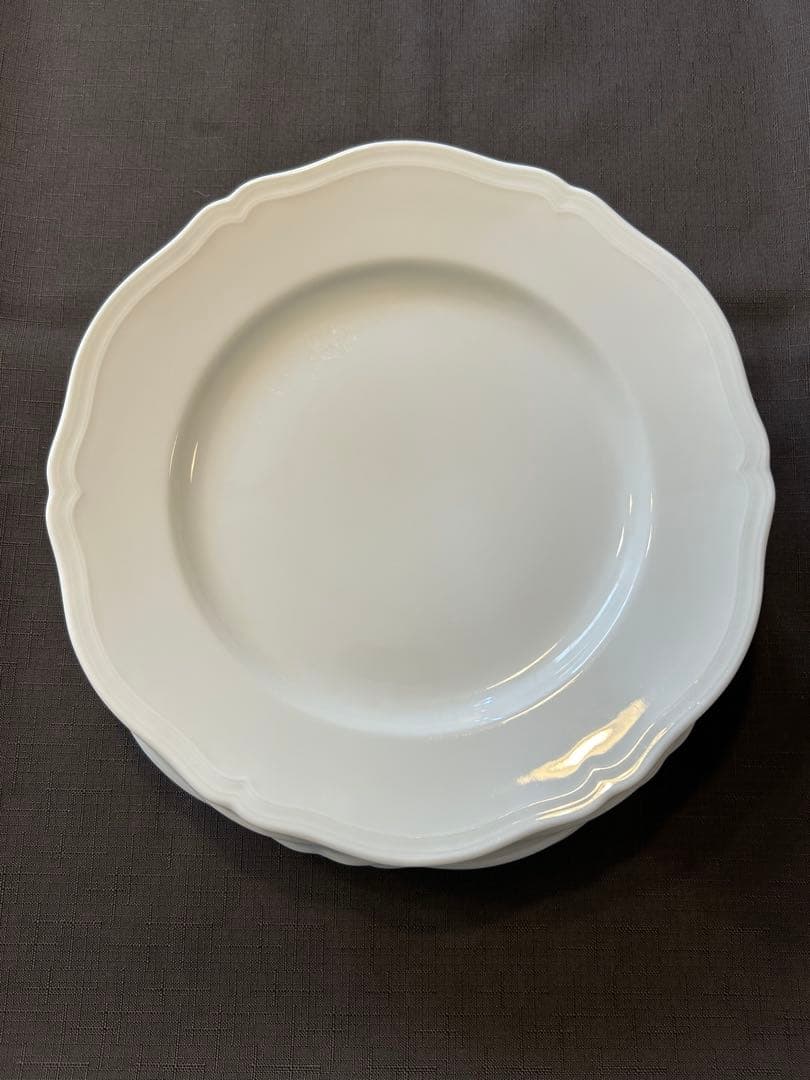 ジノリ アンティコホワイト　26センチ　４枚