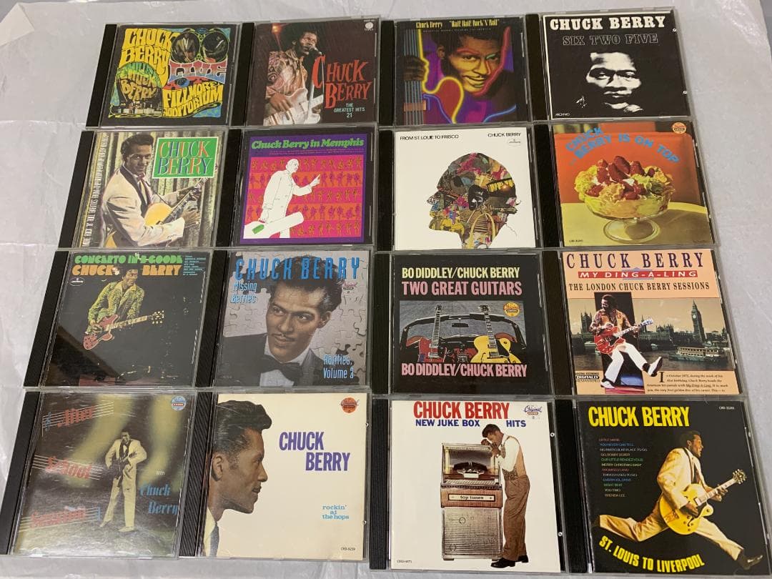 チャック・ベリー CD16枚セット CHUCK BERRY 【大特価】【貴重】