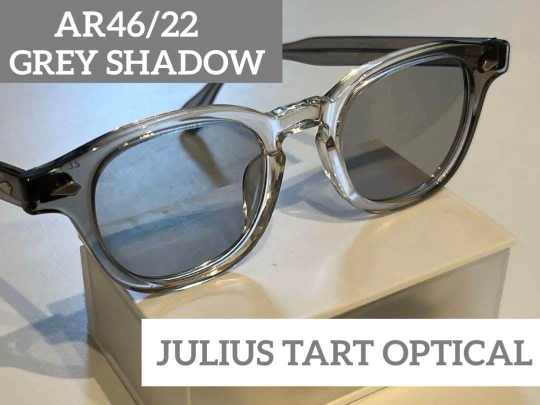 ま*様 JULIUS TART OPTICAL/AR 46/22 GREY SH