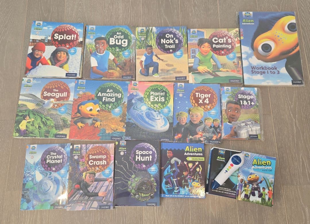 【Oxford】Project X Aliens 1～11セット、音声ペンつき