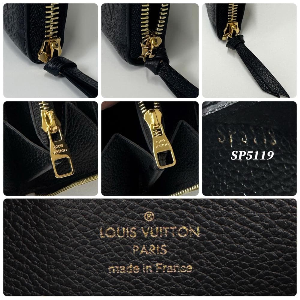 【未使用に近い】ルイヴィトン アンプラント ポルトフォイユ・クレマンス 長財布