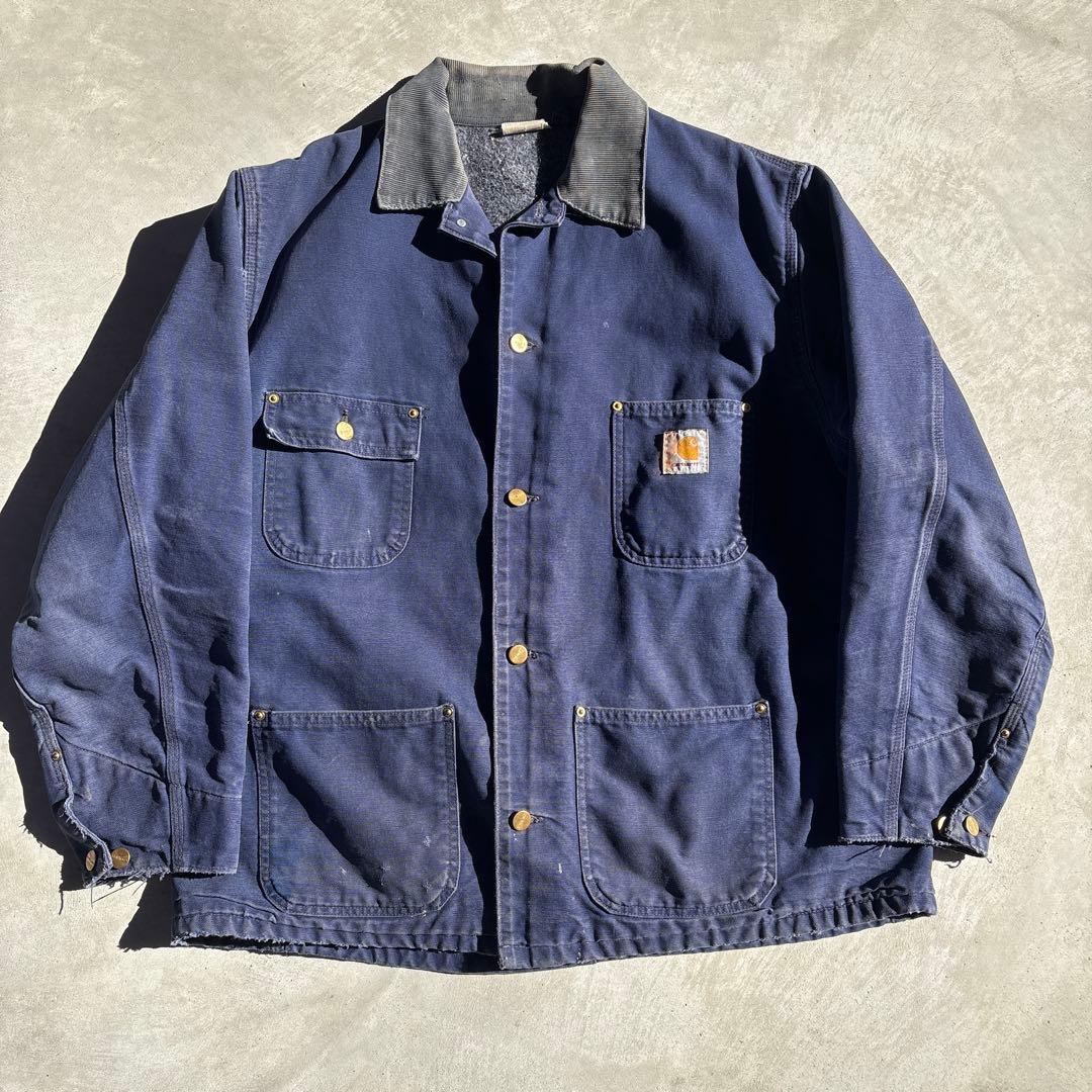 80s90s カーハート チョアコート　カバーオール　デトロイト野村訓市