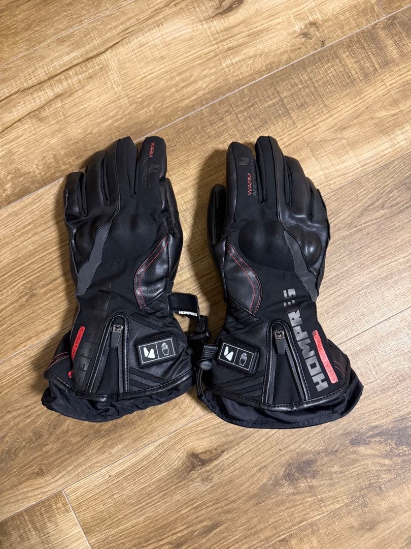 HOMPRES 2025年モデル 電熱バイクグローブ