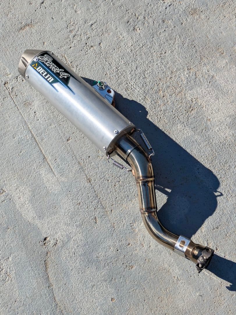 DELTA Barrel 4 マフラー