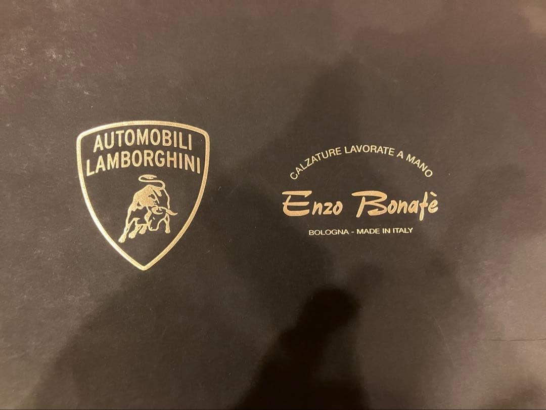 Enzo Bonafé製　ハンドメイド 定価10万円　ダイアモンドキャップトゥ