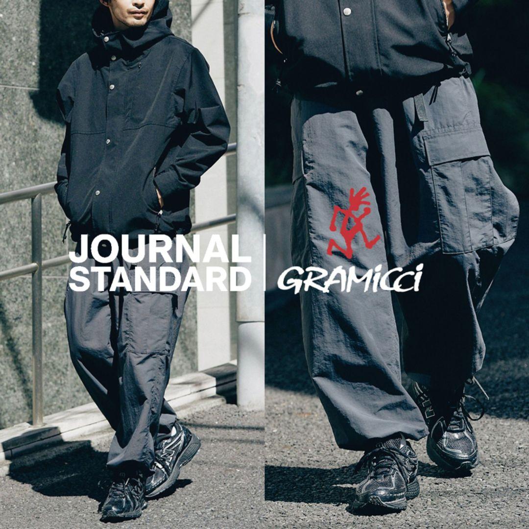 JOURNAL STANDARD別注のグラミチ・ナイロンカーゴパンツ