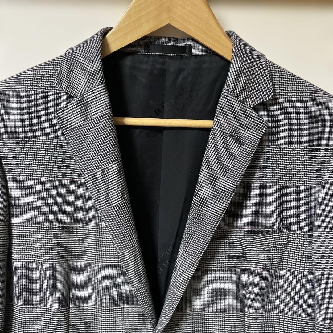 値下げ　バーバリー　グレンチェック　テーラードジャケット