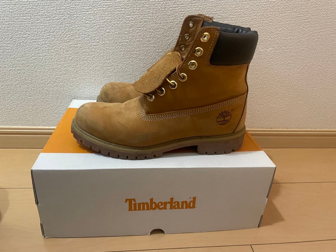Timberland 防水スエード ハイカットブーツ
