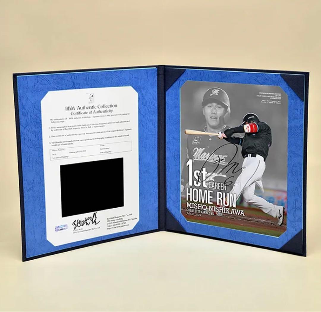 千葉ロッテマリーンズ 西川史礁 プロ入り初ホームラン フォトファイル