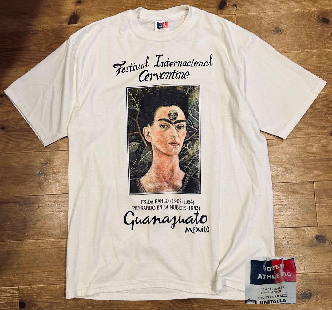 Tシャツ 古着 90s Frida Kahlo フリーダ・カーロ 偉人 アート