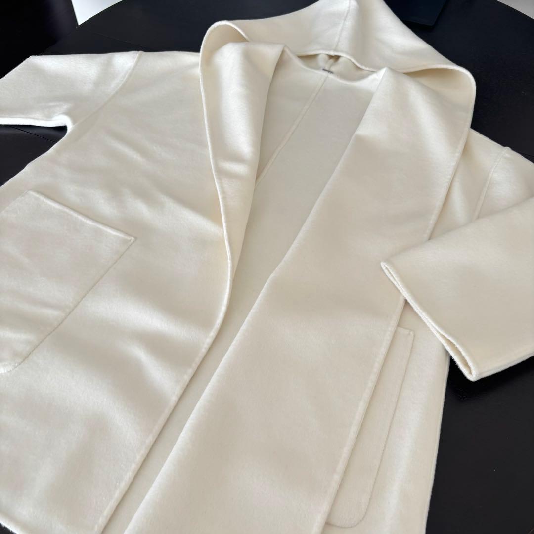 【Mila Owen】ミラオーウェン ハーフ丈 フードリバーコート