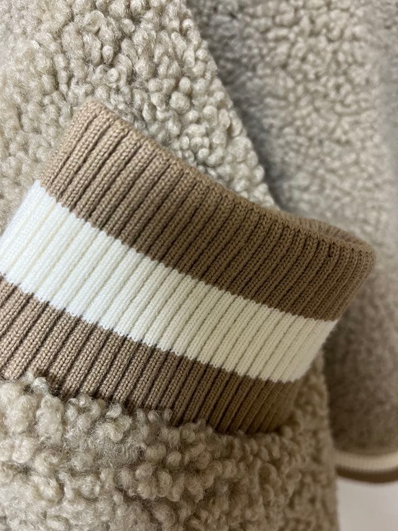 ヒステリックグラマー HYSTERIC COLLEGEワッペン ボアスタジャン