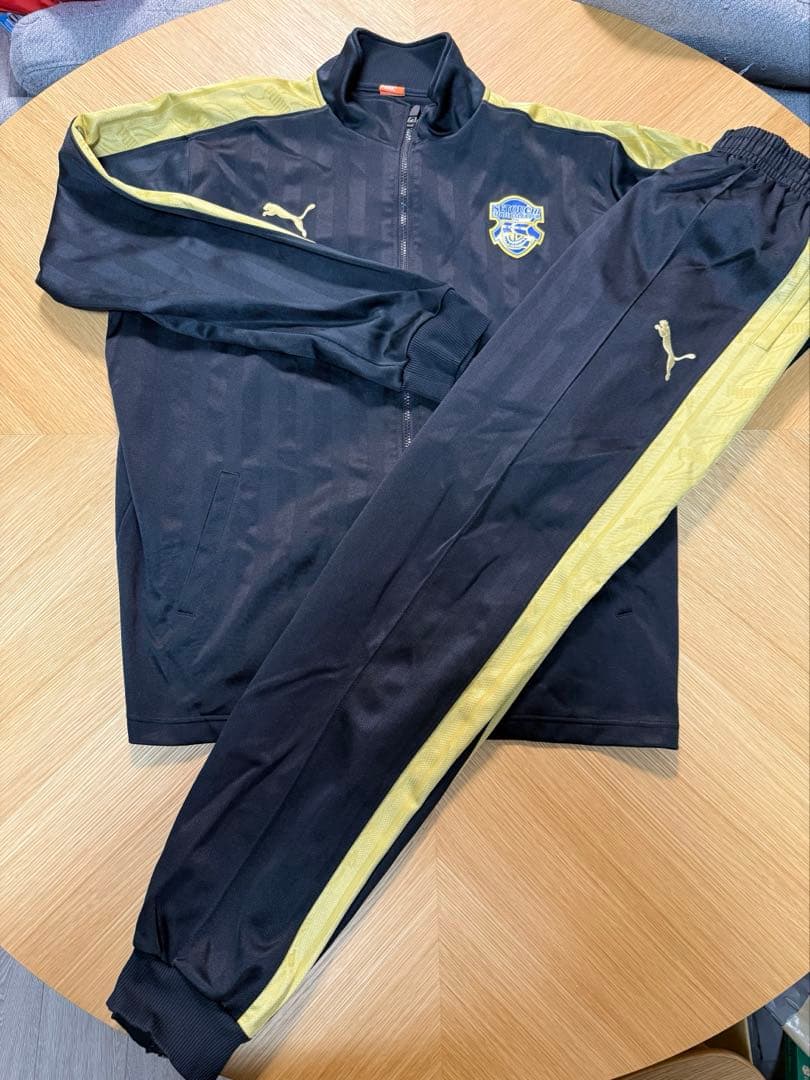 黒金瀬戸内高校サッカー部ジャージXOサイズ