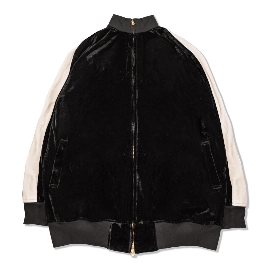 MIO YASHIRO L'ATELIER ベロアジャージビッグシルエット　黒