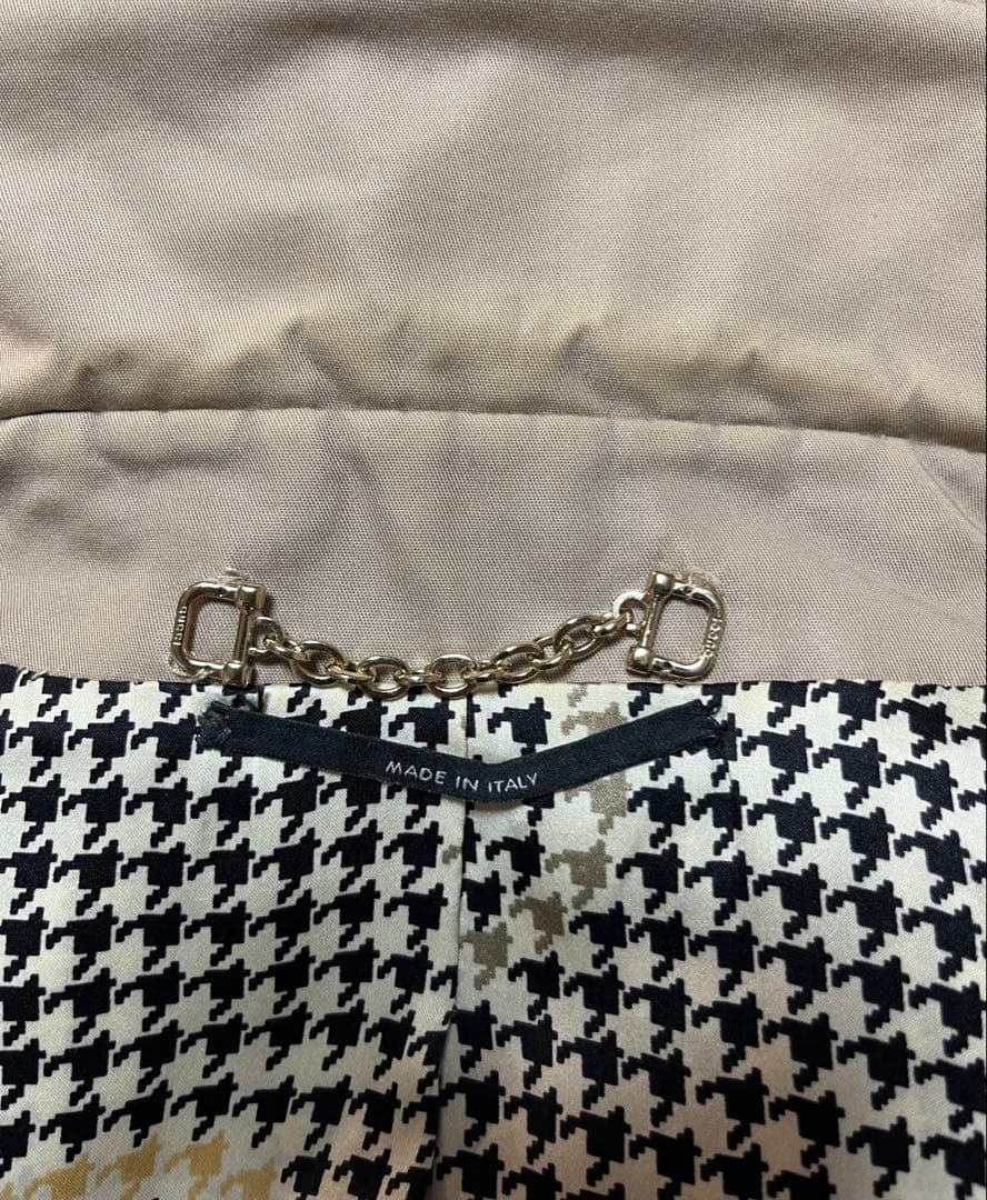 GUCCI ベージュ トレンチコート 36【値段交渉受け付けます】