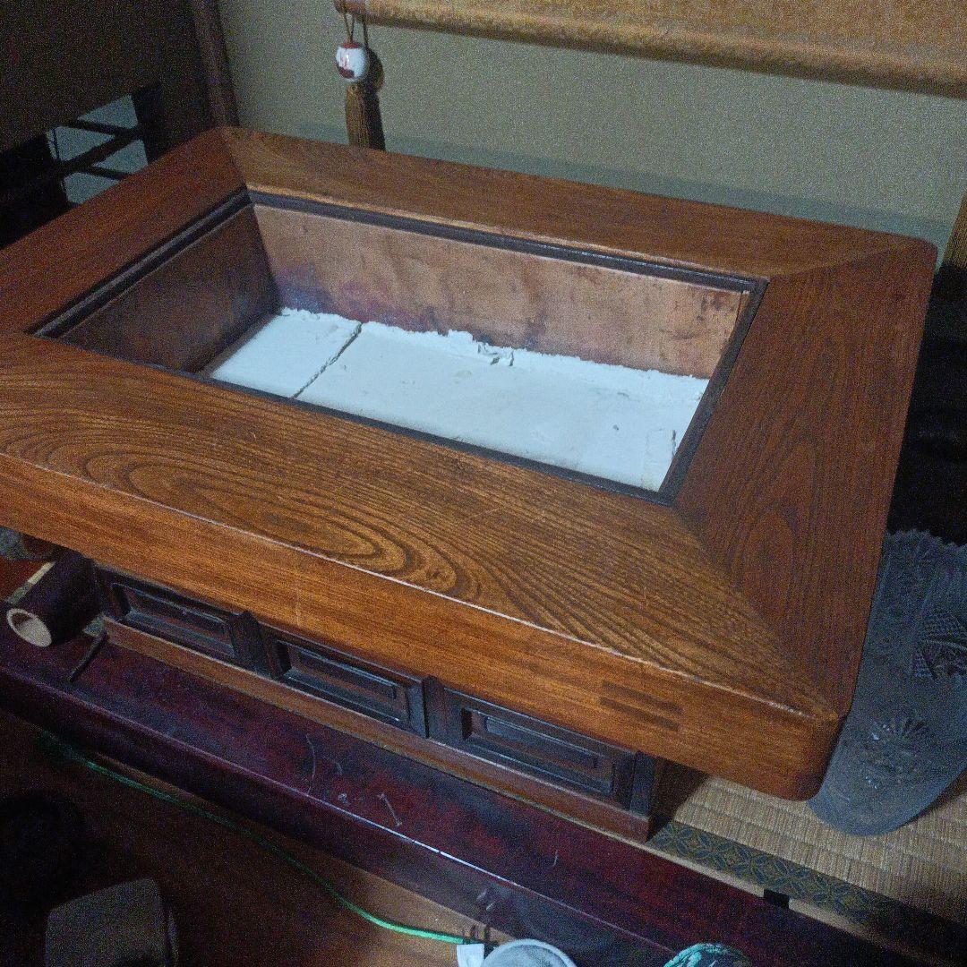 関西火鉢　木製 アンティーク