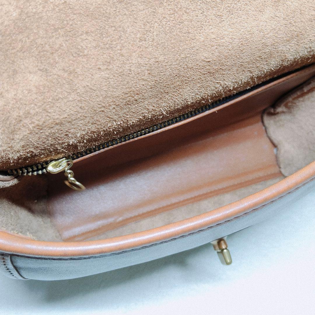 美品 COACH オールドコーチ ショルダーバッグ ターンロック